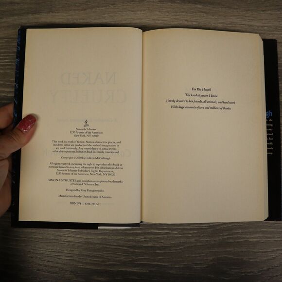 Colleen McCullough Series Lot of 3 Carmine Delmonico Mystery books - Picture 7 of 12